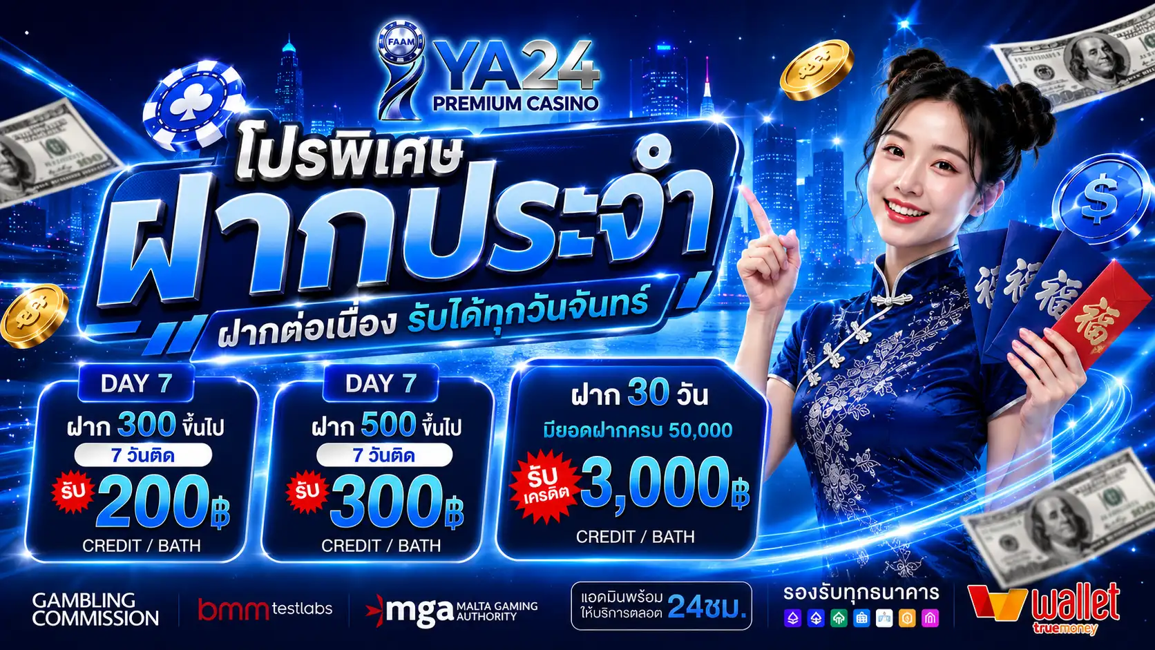 IYA24 | สล็อตตรงจากบริษัทแม่ รวมโปรดีทำกำไร แตกง่ายพร้อมรับเงิน