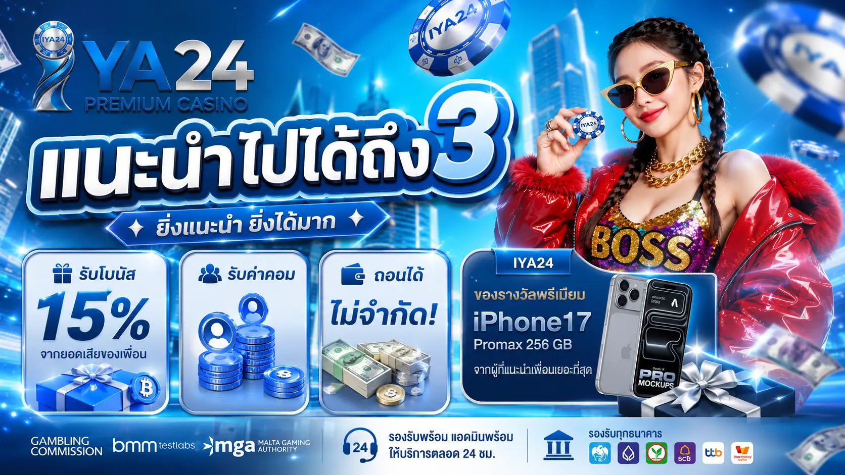 IYA24 | สล็อตตรงจากบริษัทแม่ รวมโปรดีทำกำไร แตกง่ายพร้อมรับเงิน